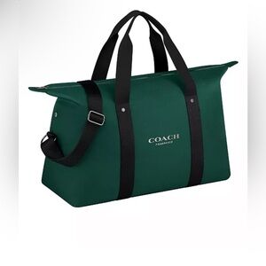 NEW Coach - LIMITED EDITION- Hunter green Large weekender / travel / duffle bag